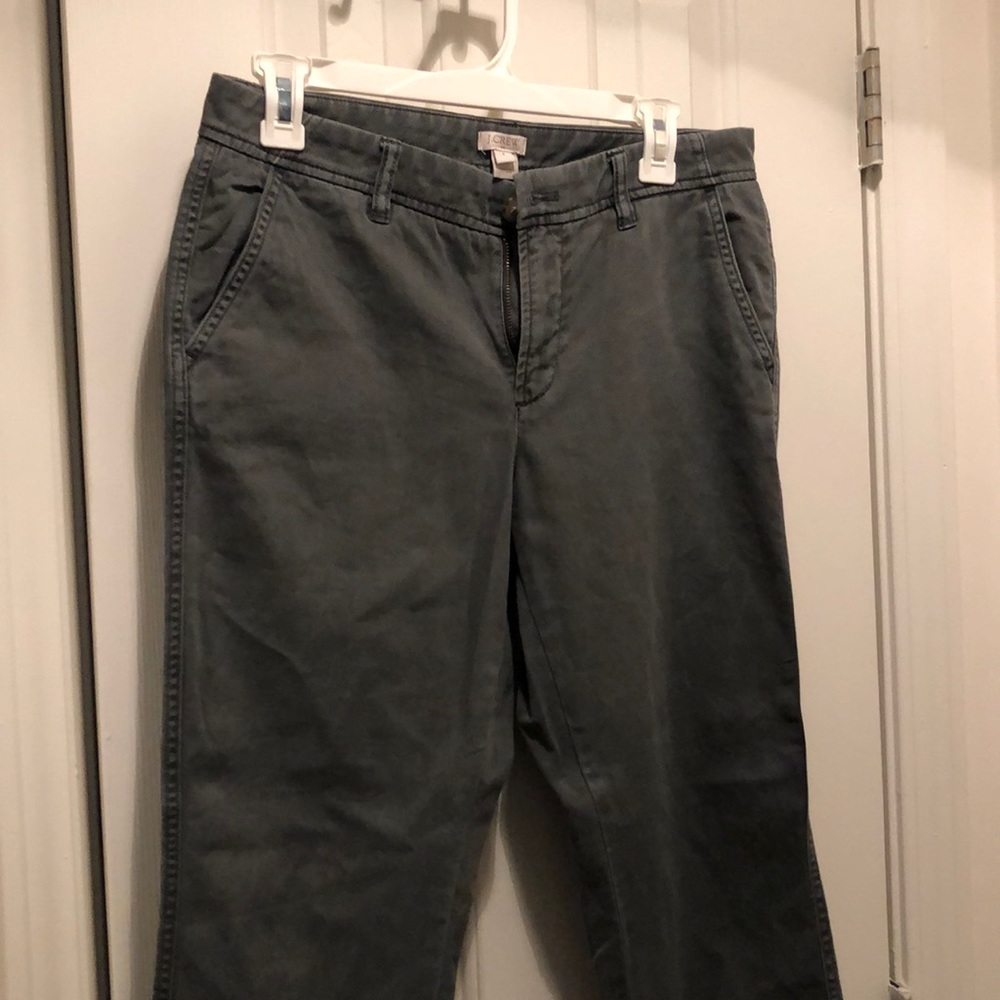 EUC J Crew Gray chino Pants